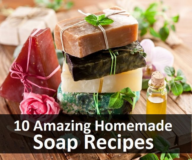 10 recetas de jabón casero asombrosos