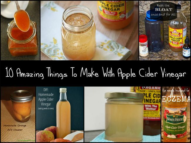 10 cosas increíbles para hacer con vinagre de manzana