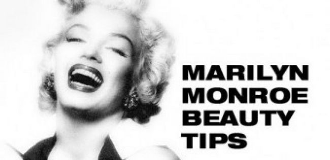 10 consejos de belleza de Marilyn Monroe