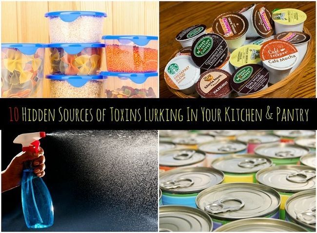 10 fuentes ocultas de las toxinas que están al acecho en su cocina y despensa