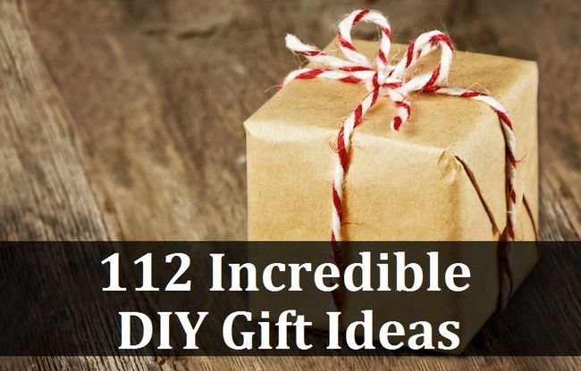 112 Increíbles ideas de regalos de bricolaje