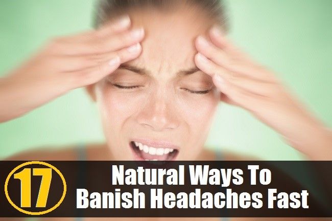 17 maneras naturales para desterrar dolores de cabeza rápidos