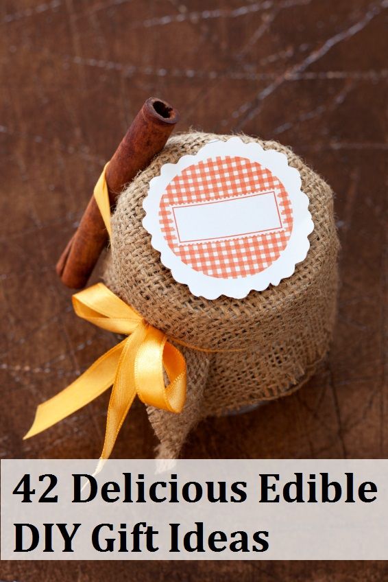 42 deliciosas ideas para regalos de bricolaje comestibles