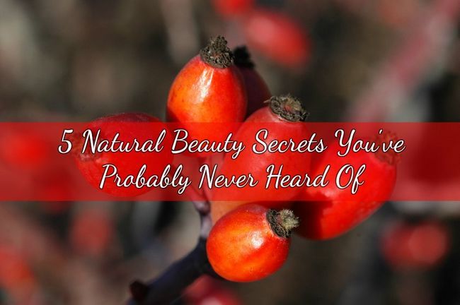 5 secretos de belleza natural que probablemente nunca has oído hablar de