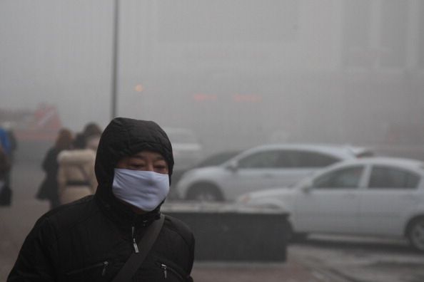 Smog fuertes golpea Harbin