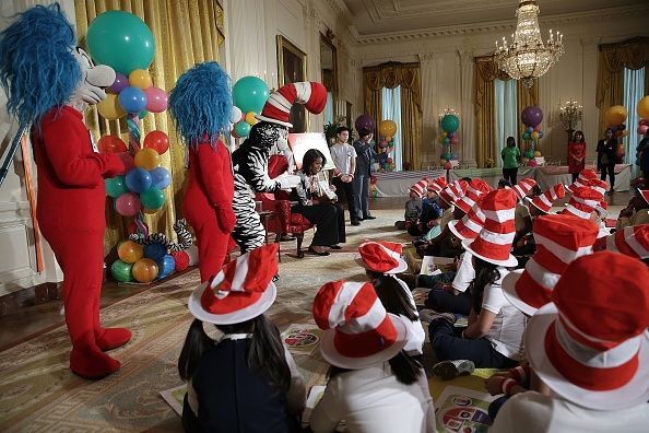 Michelle Obama Hosts Estudiantes A`Let`s Move` Event At White House