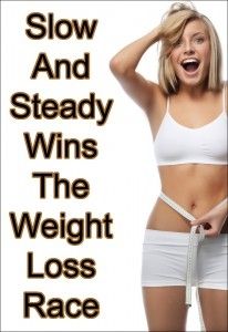 La pérdida de peso gradual es más eficaz