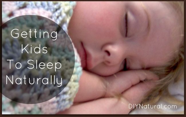 Hierbas que ayudan a los niños a dormir de forma natural