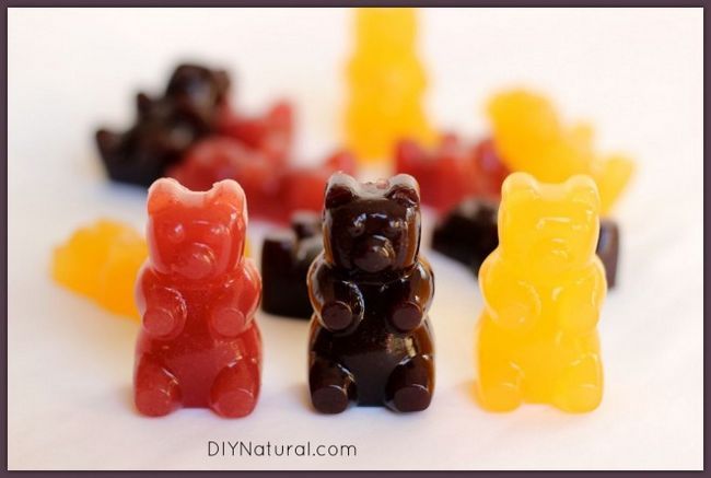 Ideas merienda saludable caseros Gummy Bears 1