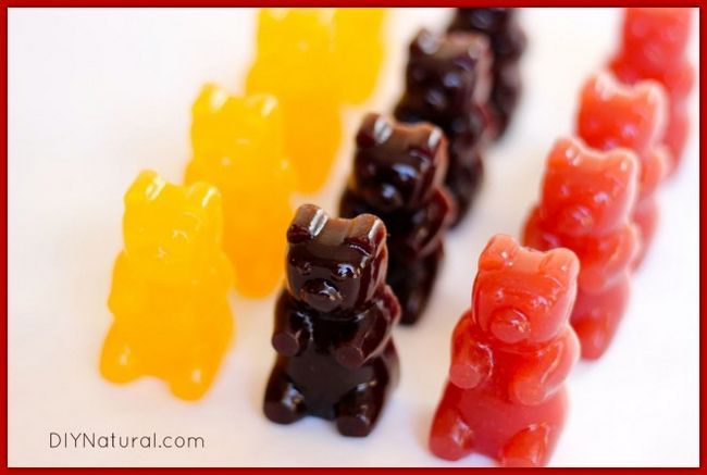 Ideas merienda saludable caseros Gummy Bears 2