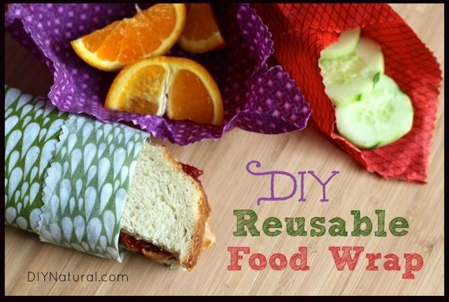 ¿Cómo hacer para envolver alimentos reutilizable
