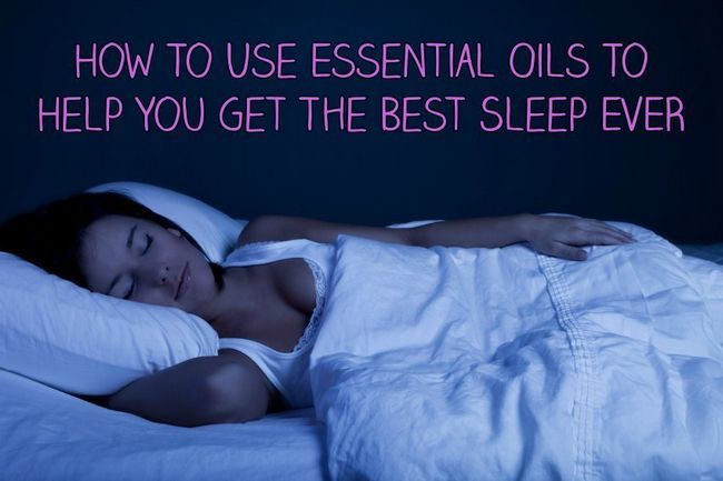 Cómo utilizar los aceites esenciales para ayudarle a obtener el mejor sueño que he tenido