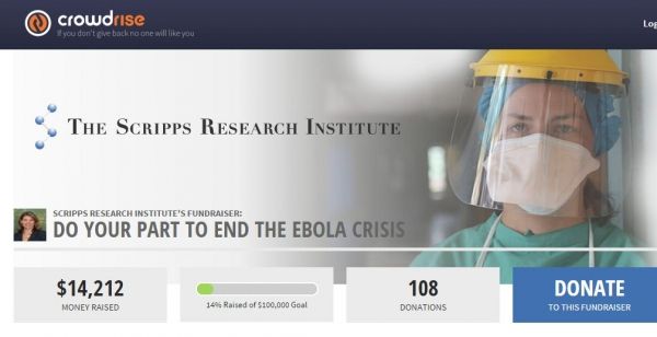 Inmunólogo vuelve hacia crowdfunding para recaudar más dinero para la investigación ébola