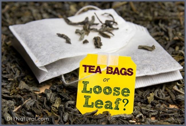 Es el té de hojas sueltas superior al té de bolsitas de té?