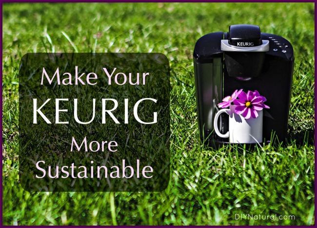 Haga su cafetera Keurig más sostenible