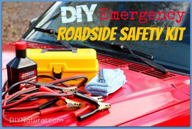Haga su propio kit de seguridad de emergencia en carretera