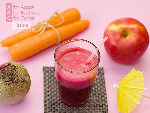 Bebida Milagro - manzana, remolacha y jugo de zanahoria
