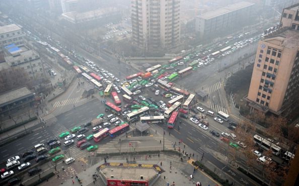 Sobres Smog pesado de China