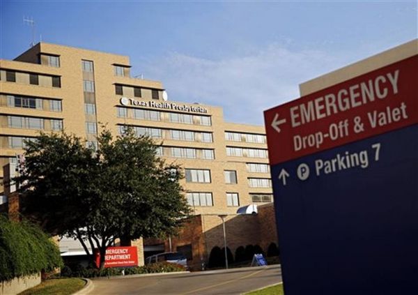 Personal de Urgencias en ese Texas Health Hospital Presbiteriano de Dallas permitió paciente Ébola, Thomas Eric Duncan, para ir a casa.