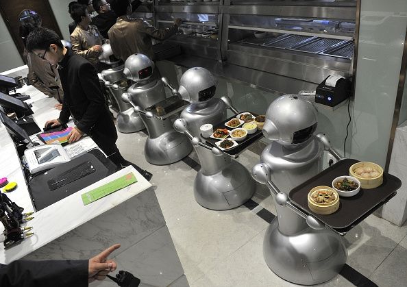 Los robots están llegando, por lo menos en los restaurantes de China