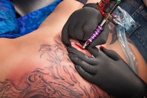 El susto del cáncer tatuaje