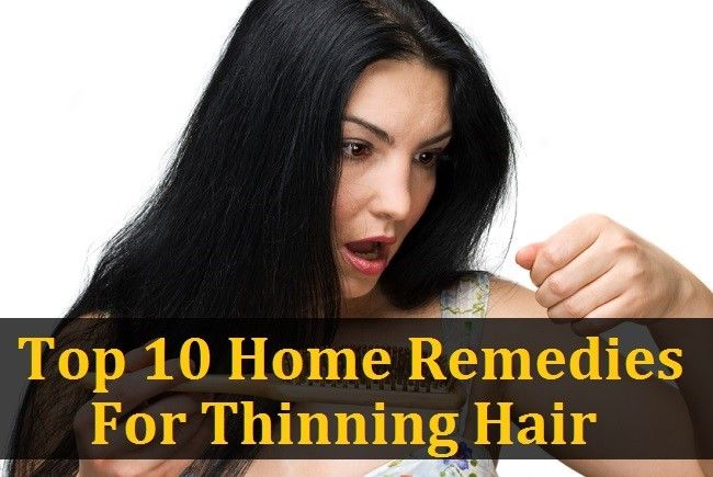 Top 10 de los remedios caseros para el adelgazamiento del cabello