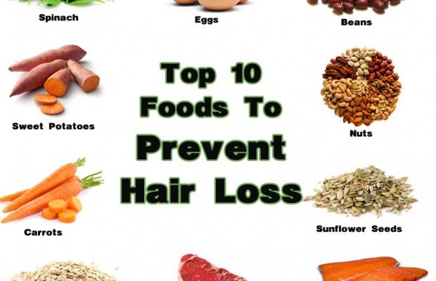 Top 10 alimentos para prevenir la pérdida de cabello