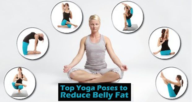 Top asanas del yoga para reducir la grasa del vientre