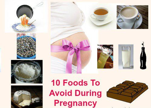 10 alimentos que no debe comer durante el embarazo