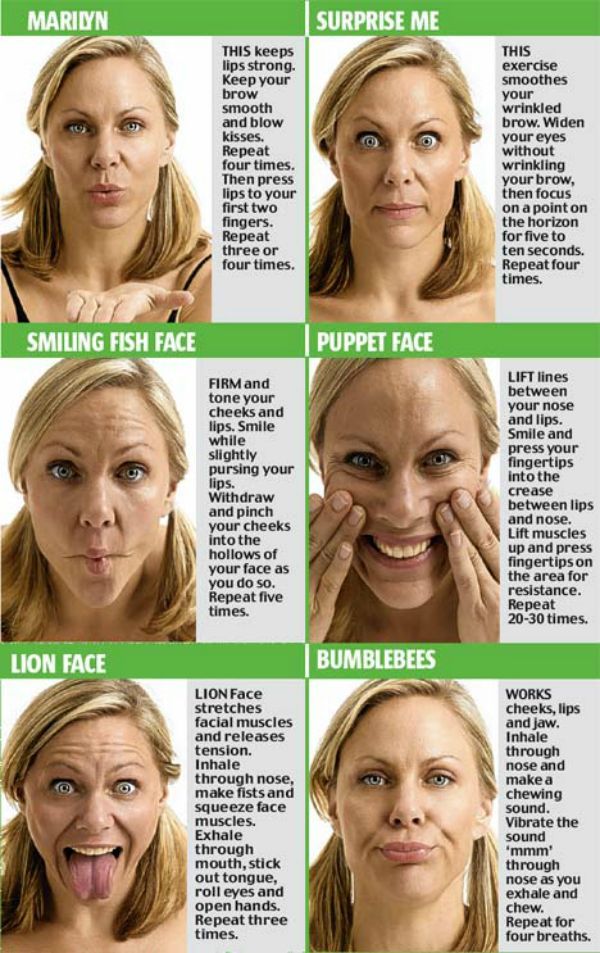 Ejercicios de yoga para adelgazar su cara