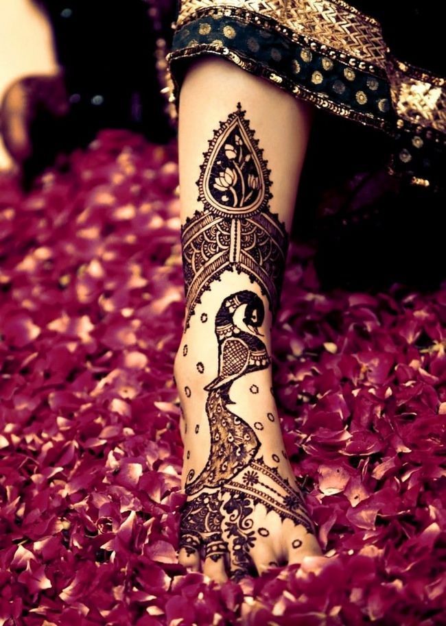 15 mejores diseños mehndi / henna para las piernas
