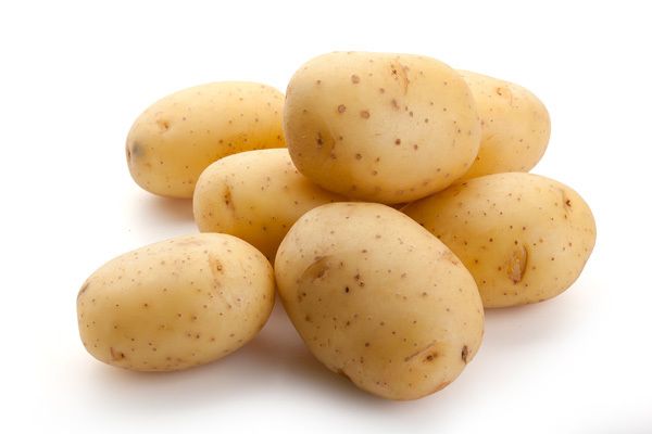 manchas oscuras de la patata