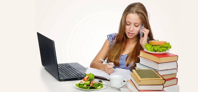 7 consejos de dieta simples para la universidad va Mujeres