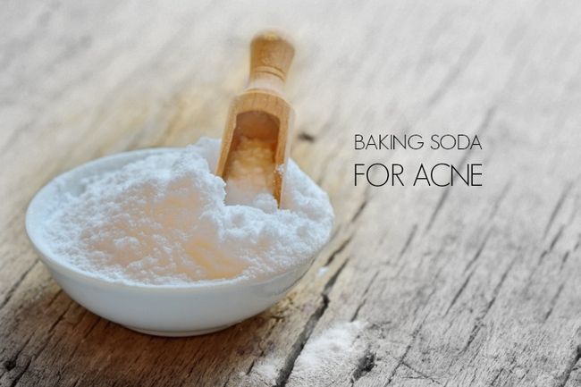 El bicarbonato de sodio para el acné