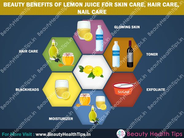 Beneficios de belleza de jugo de limón para el cuidado de la piel, cuidado del cabello, cuidado de las uñas