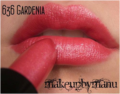 nyx lipstick gardenia muestra