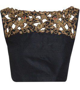 Diseño de la blusa de la sari neta 3