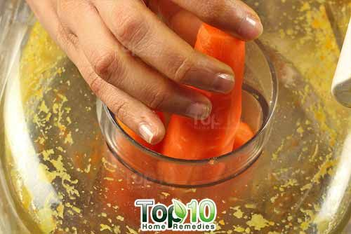 Artritis DIY recipe1 jugo de zanahoria