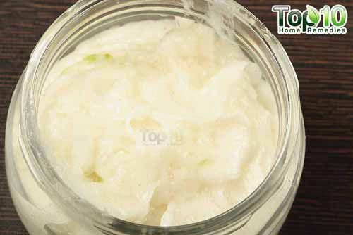 El aceite de coco casera Bricolaje y aloe vera gel humectante para la piel