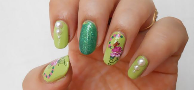 Elegant Nails Verdes - Tutorial