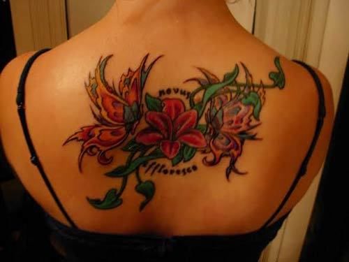 diseños de la flor del tatuaje