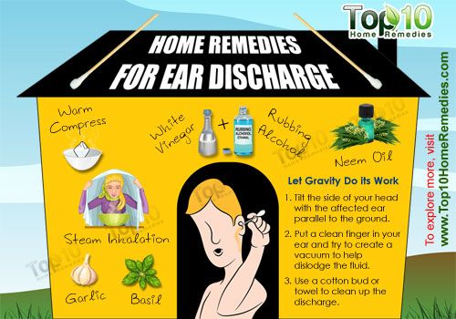 Remedios caseros para la secreción del oído