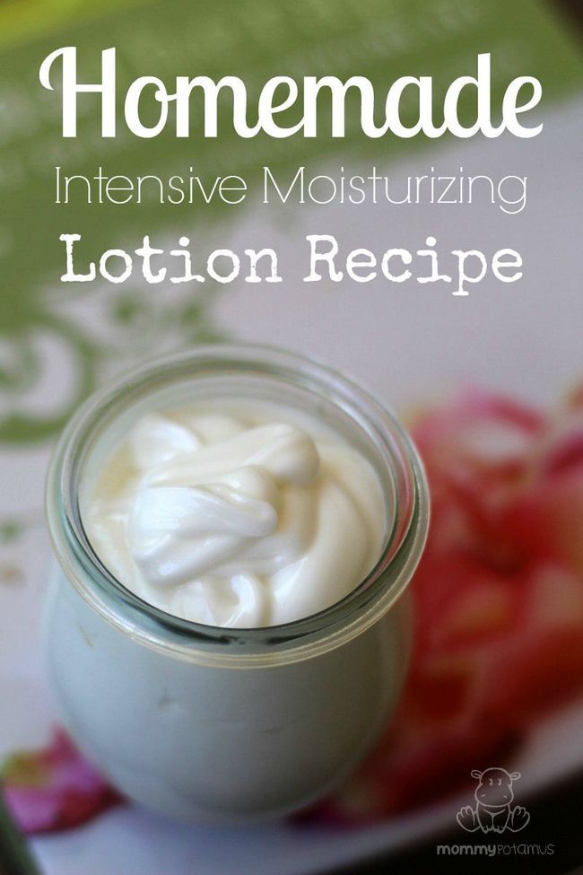 Suena complicado, pero`s not! Making lotion at home is actually REALLY EASY. Video tutorial and a four-ingredient recipe in the post. #lotionrecipe #homemadelotion