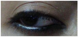 Maquillaje de ojos sin un Fold tutorial3 Ojo