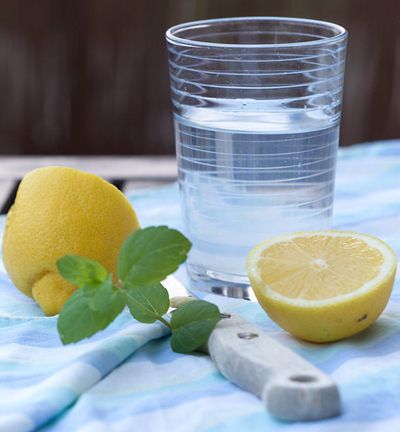 agua de limon