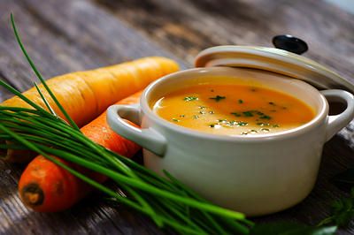 sopa de zanahoria