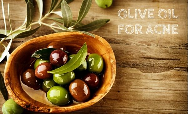 el aceite de oliva para el acné