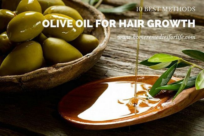 El aceite de oliva para el crecimiento del cabello