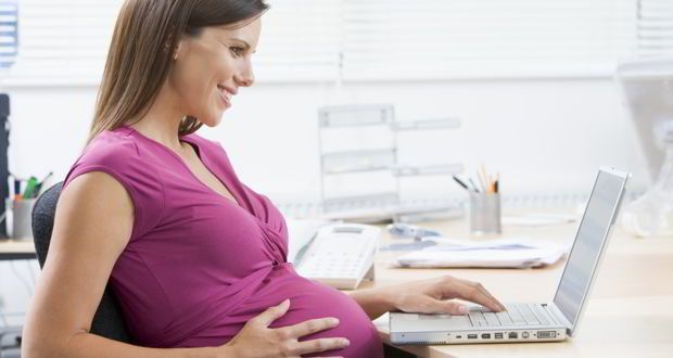 Trabajo de la mujer embarazada-
