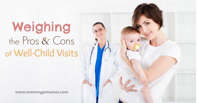 En caso de hacer visitas de niño sano? El dilema de mamá crujiente